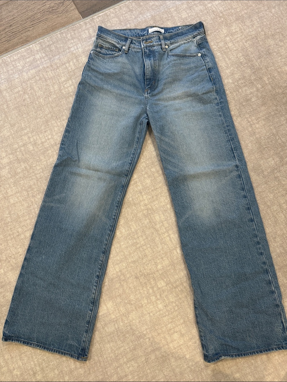 LOFT Blue Medium Wash Bootcut Jeans
